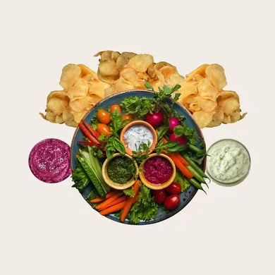 Chips, Dips and Crudites - Preserve Indulgence Event Design & Boutique Catering 