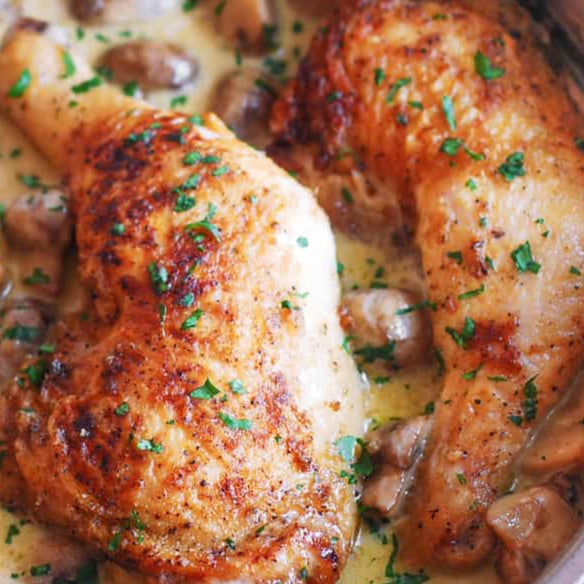 Creamy Peachy Chicken