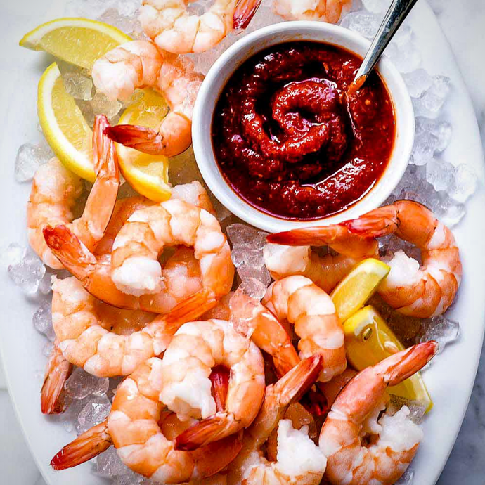 Jumbo Shrimp Cocktail - Preserve Indulgence Event Design & Boutique Catering 
